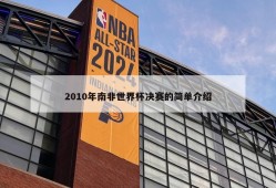 2010年南非世界杯决赛的简单介绍