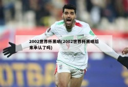 2002世界杯黑哨(2002世界杯黑哨后来承认了吗)
