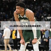 nba赔率(nba今日初盘看盘推荐)